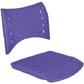 Cadeiras ISO assento encosto polipropileno injetado roxo CPCJ119U41